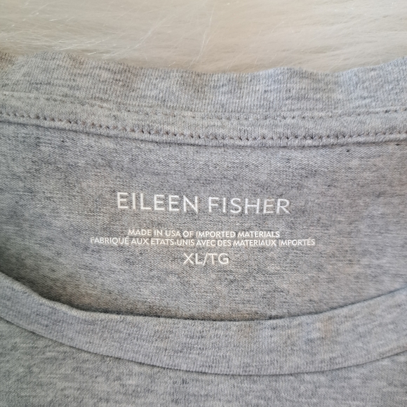 Eileen Fisher cotton tunic top - Picture 5 of 6